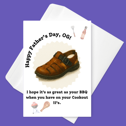 Happy Father’s Day, OG! 🍗 Cookout 11’s Grillmaster | Father’s Day Card