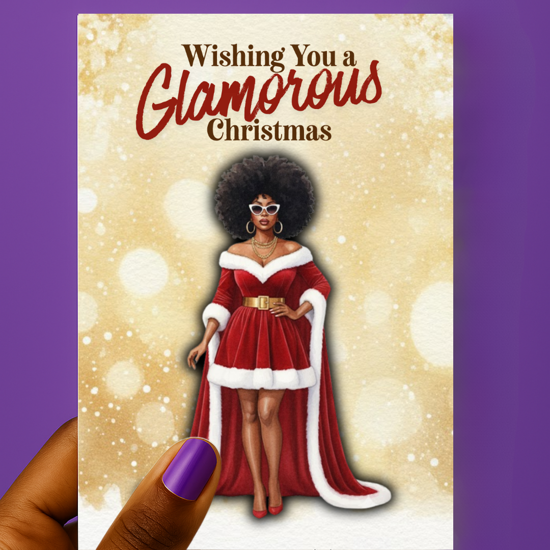 🎄 Wishing You a Glamorous Christmas | Christmas Card