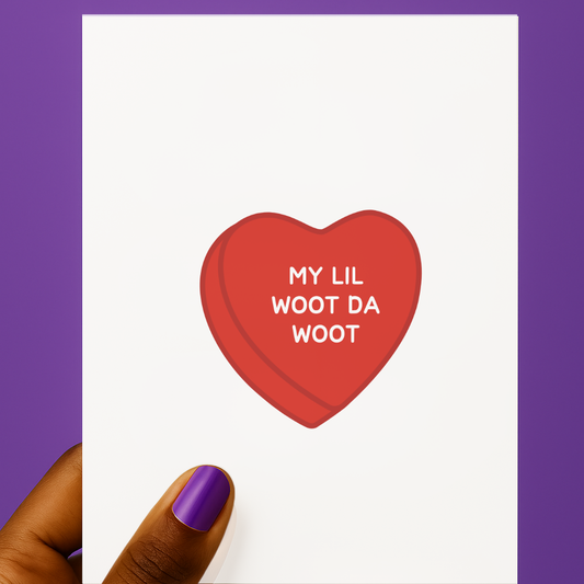 My lil Woot da Woot Candy Heart Card ๐๐ | Valentine's Day Card