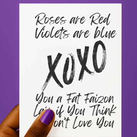 Roses are Red, Violets are Blue... ππ€£| Valentine's Day Card