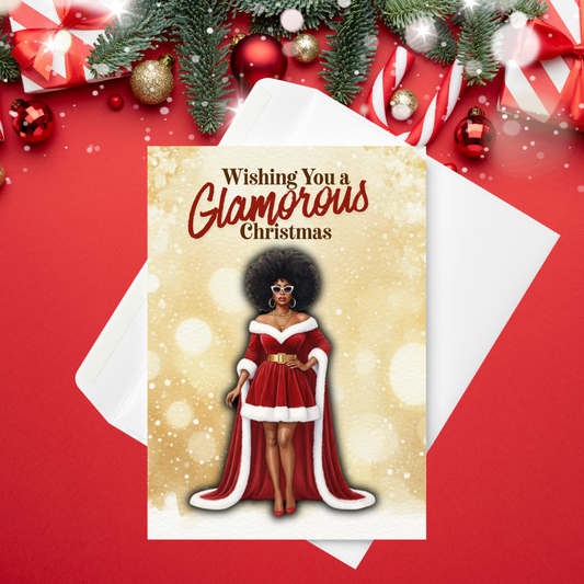 🎄 Wishing You a Glamorous Christmas | Christmas Card