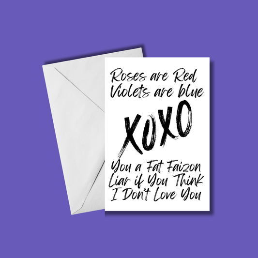 Roses are Red, Violets are Blue... ππ€£| Valentine's Day Card