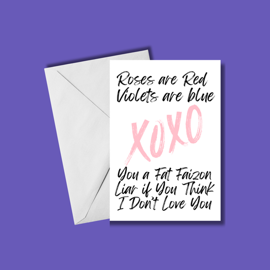 Roses are Red, Violets are Blue... ππ€£| Valentine's Day Card