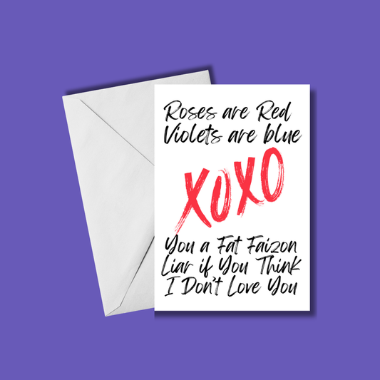 Roses are Red, Violets are Blue... 💘🤣| Valentine's Day Card