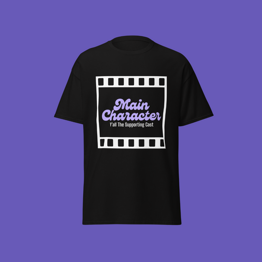 Main Character Energy Tee – Funny T-Shirt for Women