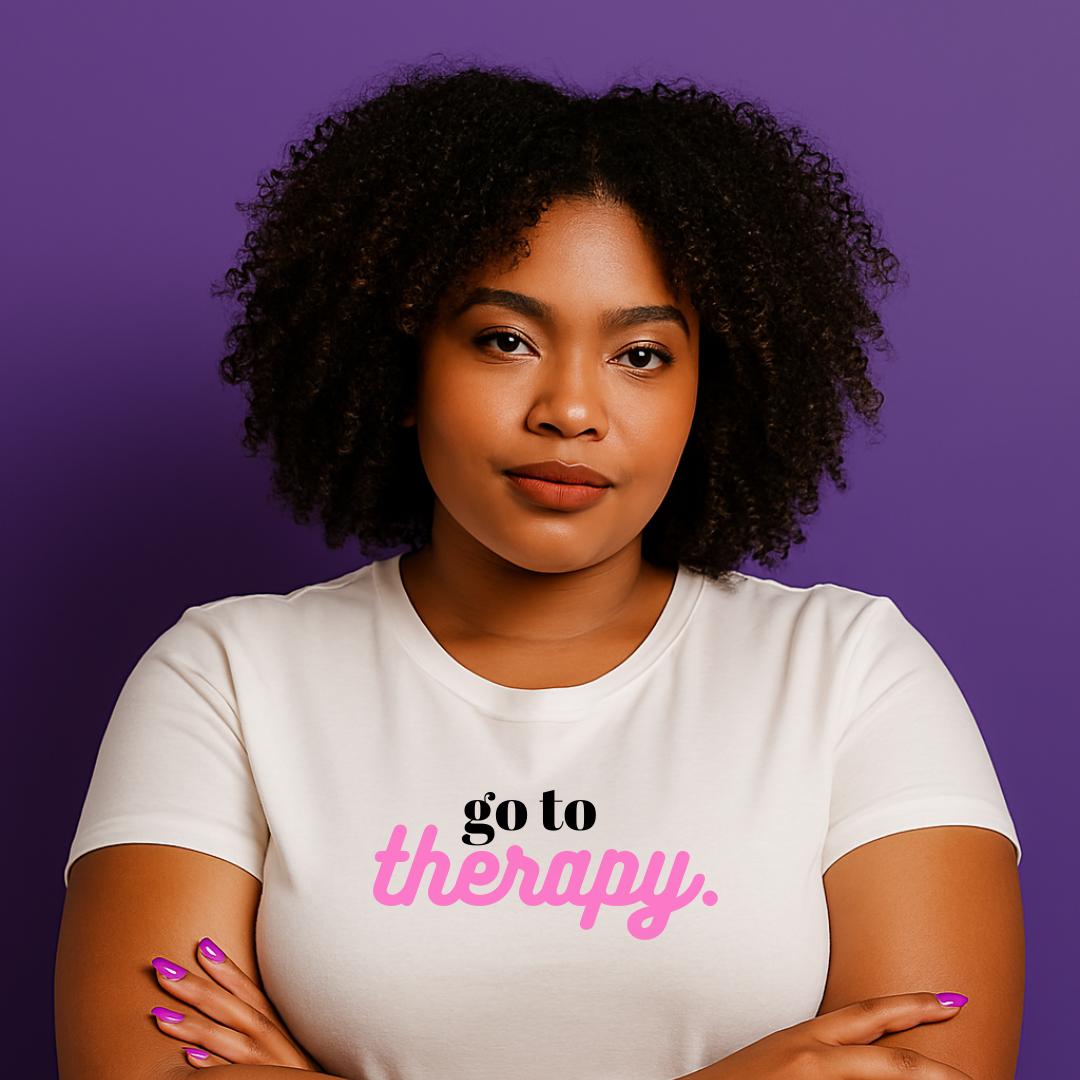 🧠 Go to Therapy | T-Shirt