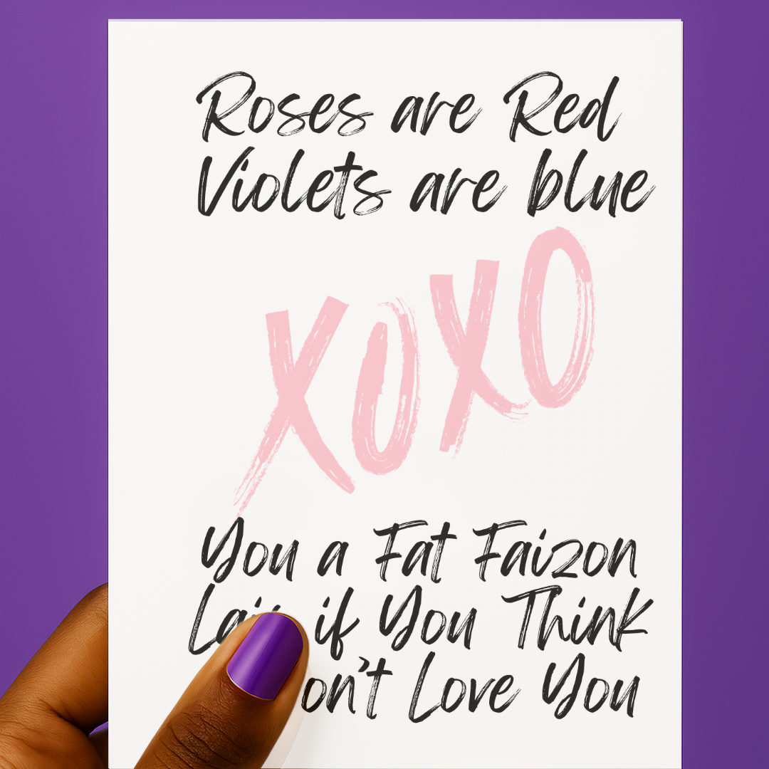 Roses are Red, Violets are Blue... 💘🤣| Valentine's Day Card