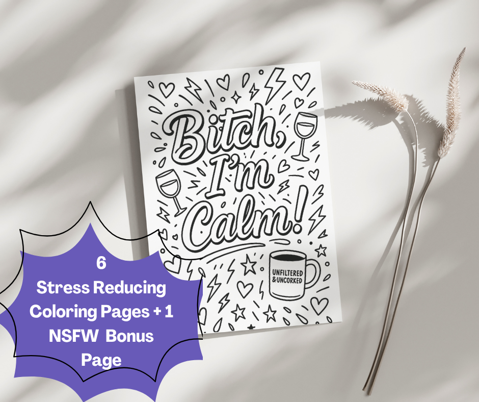 Black Girl Rage Journal – 16 Page Printable PDF for Petty Healing