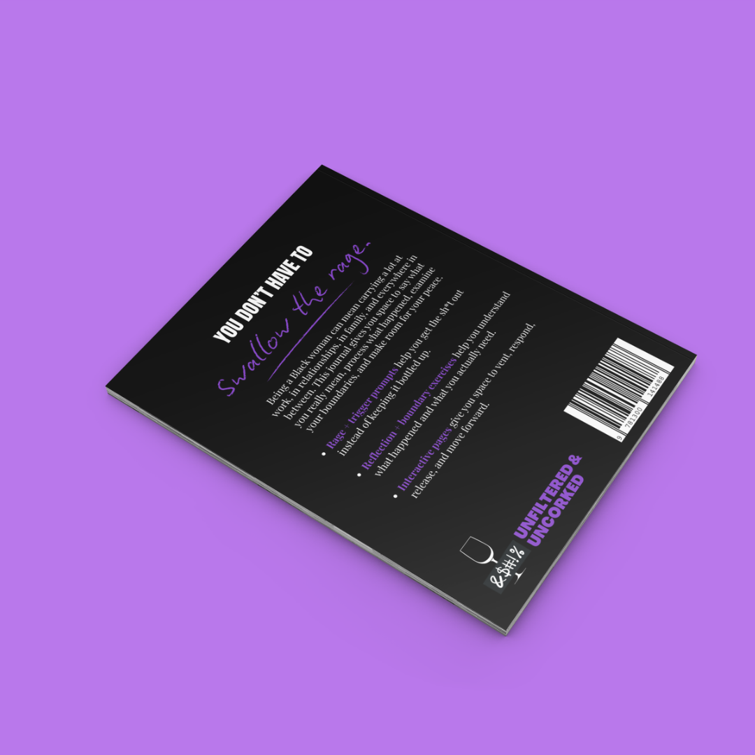 Black Girl Rage Journal™ Vol. 1 — Expanded Edition