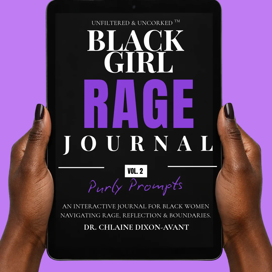Black Girl Rage Journal Vol. 2 (Digital) | 100-Page Printable