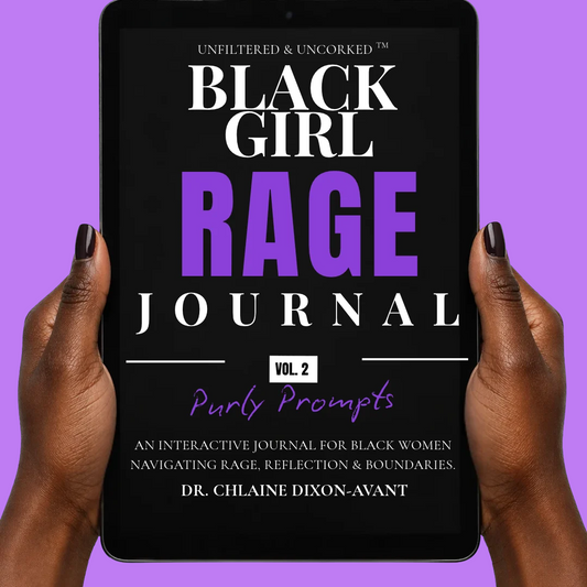 Black Girl Rage Journal Vol. 2 (Digital) | 100-Page Printable
