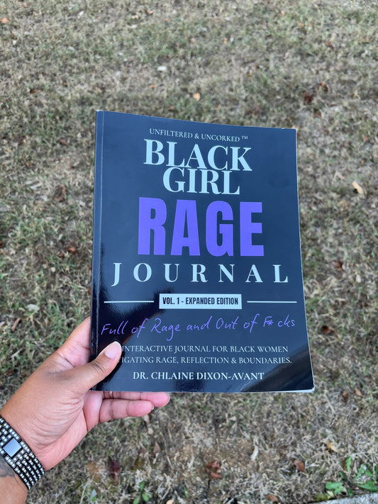 Black Girl Rage Journal Vol. 1 Expanded Edition softcover, front cover
