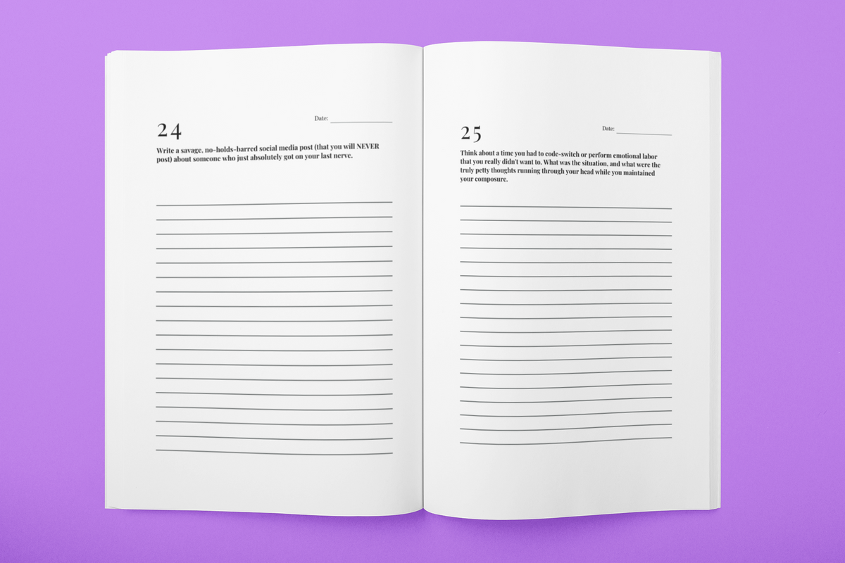 Black Girl Rage Journal™ Vol. 2 (Physical)