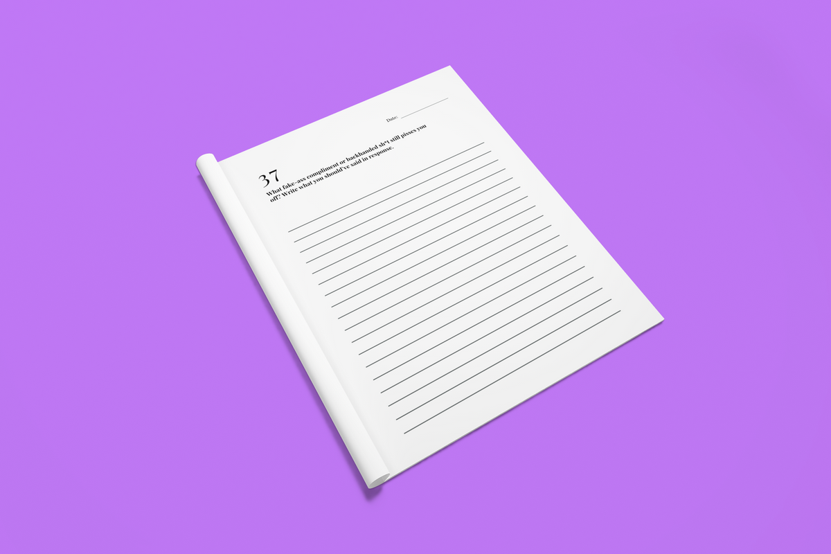 Black Girl Rage Journal™ Vol. 2 (Physical)