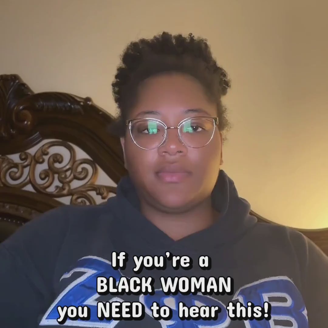Load video: Dr. Chlaine Dixon-Avant, founder of Unfiltered &amp; Uncorked, holding the Black Girl Rage Journal Vol. 1 Expanded Edition and flipping through its pages, including The Receipts and the Resignation Letter.