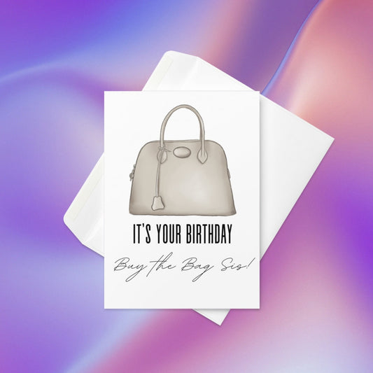 Luxury Handbag | Birthday Card