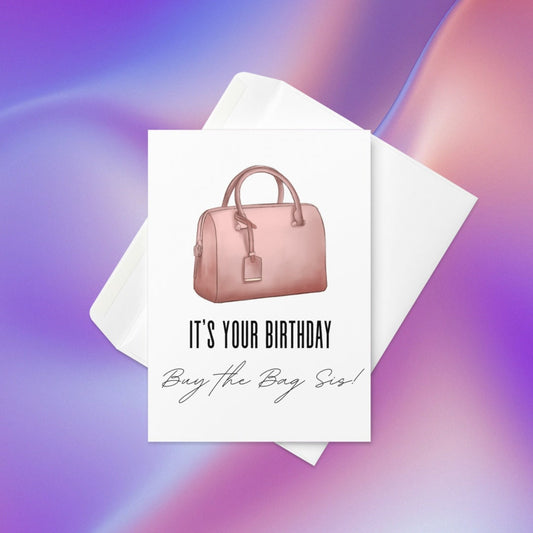 Luxury Handbag | Birthday Card